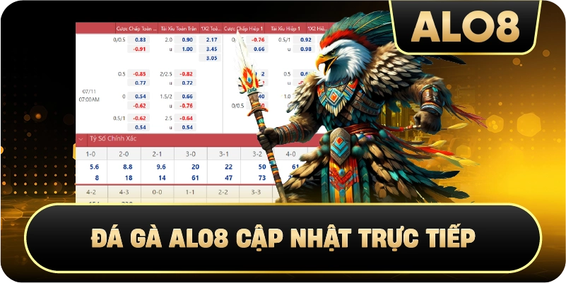 Đá Gà Alo8 cập nhật trực tiếp
